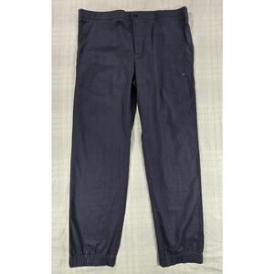 Mack Weldon Mens Sunday Lounge Pants Jogger Drawstring Grey Blue XXL